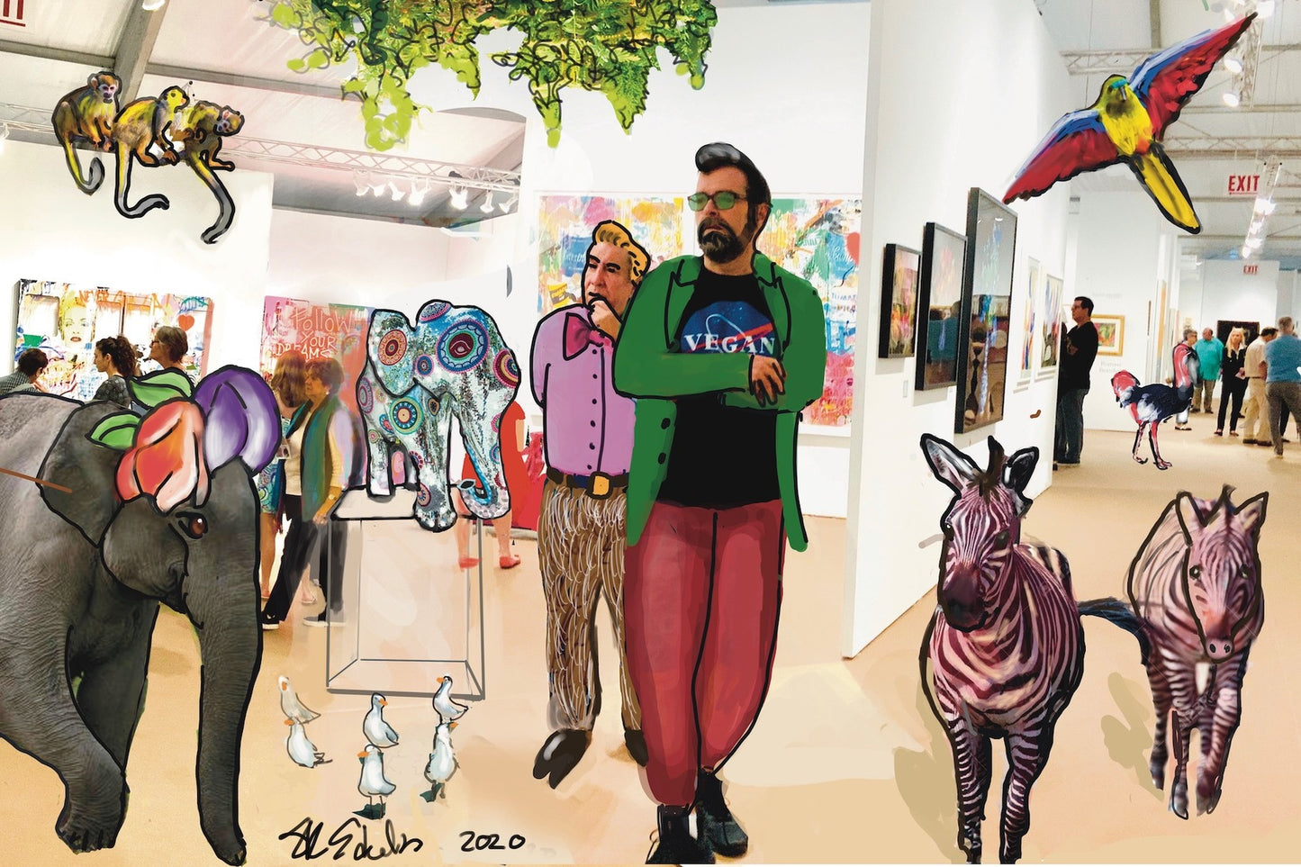 Animals Invade the Art World