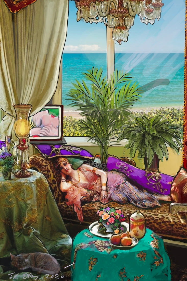 Palm Beach Odalisque