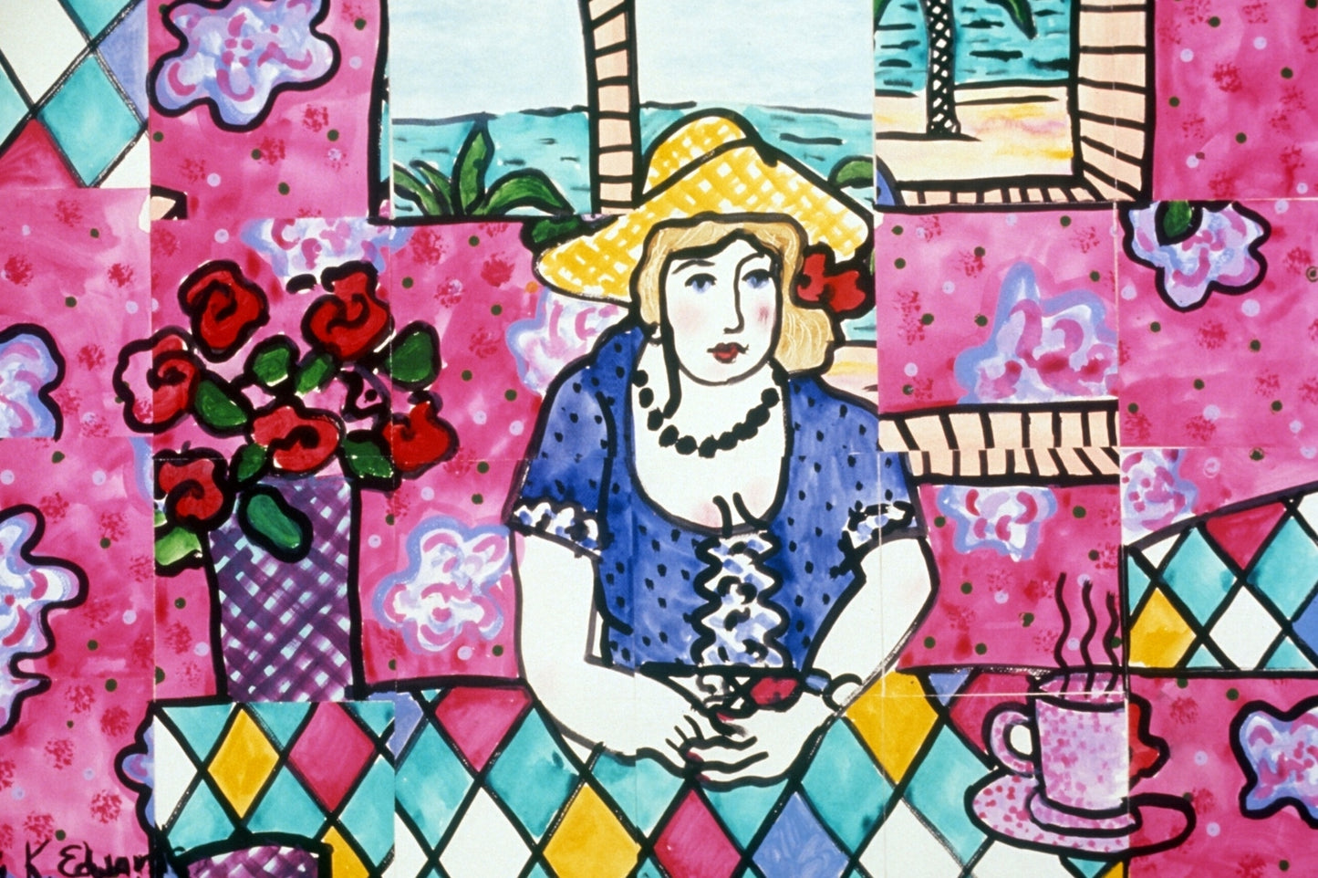 Paper Collage: Matisse Cut-Up 3