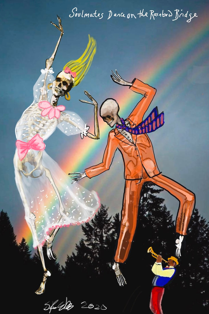 Soulmates Dance on the Rainbow Bridge