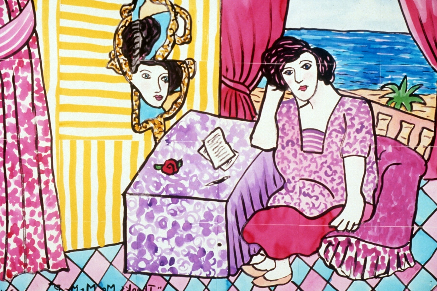 Paper Collage: Matisse Cut-Up 1
